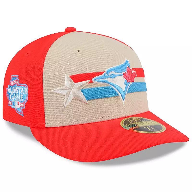 Mens New Era Cream Toronto Blue Jays 2024 MLB All-Star Game Low Profile 59FIFTY Fitted Hat Product Image