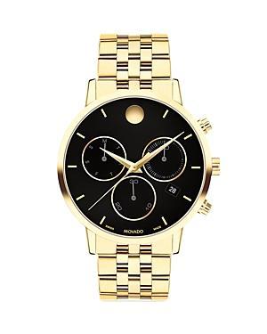 Movado Mens Museum Classic Quartz Chronograph Stainless Steel Bracelet Watch Product Image