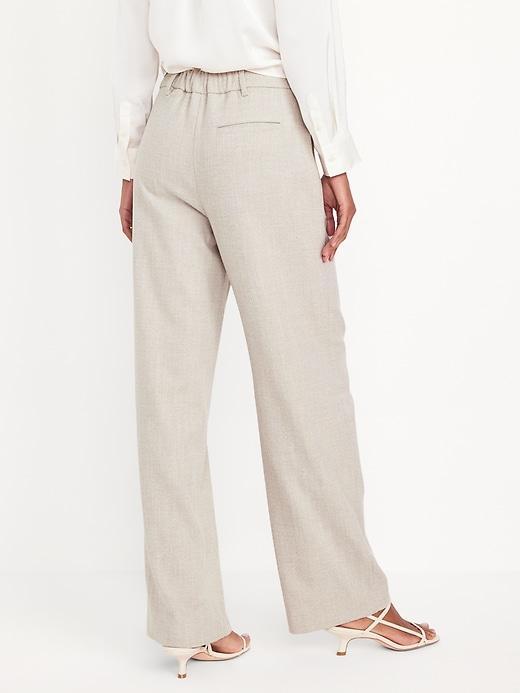 Extra High-Waisted Taylor Trouser Wide-Leg Pants Product Image