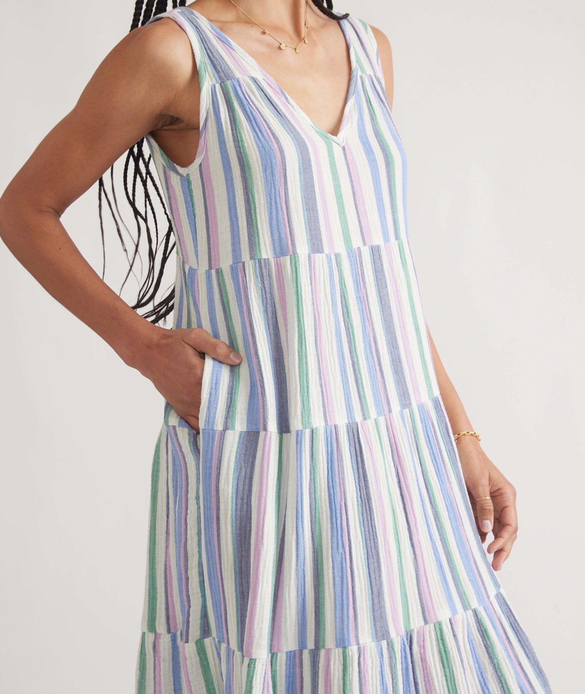 Corinne Double Cloth Maxi Dress Product Image