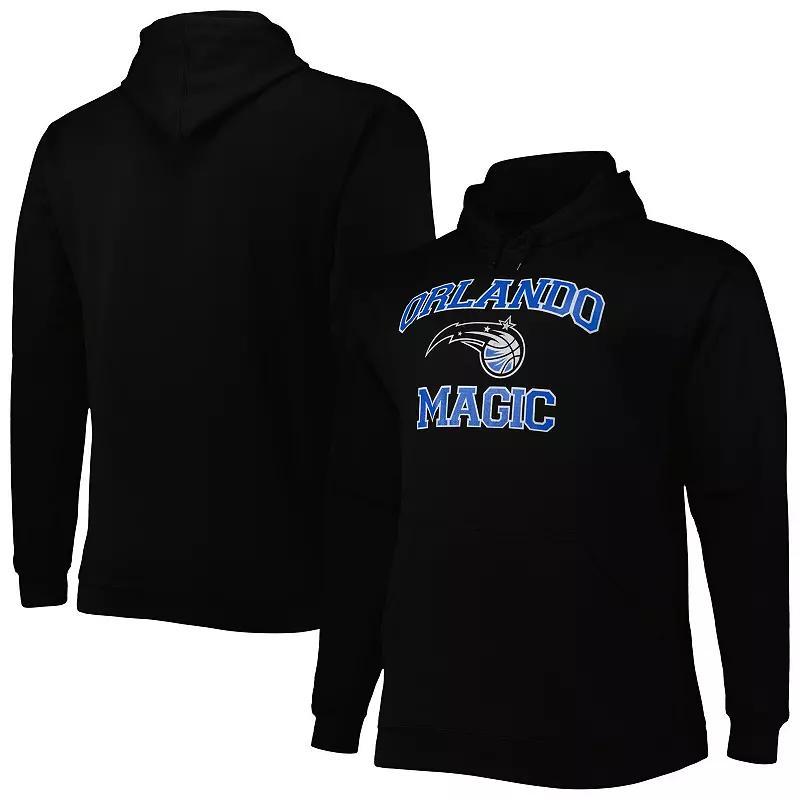 Men's Black Orlando Magic Big & Tall Heart & Soul Pullover Hoodie, Size: 2XB, Mag Black Product Image