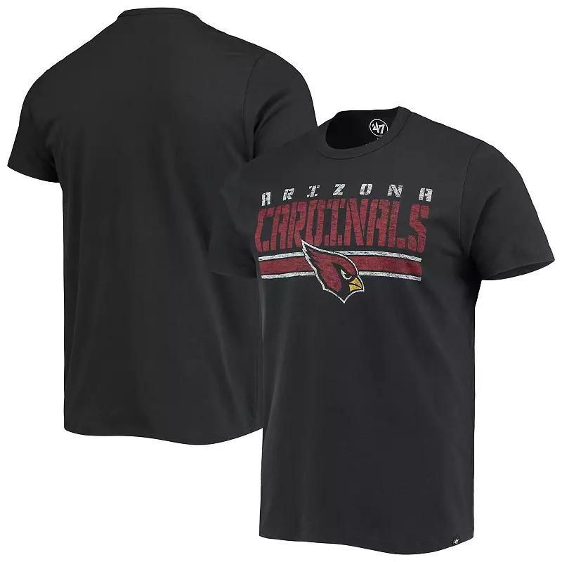 Mens 47 Arizona Cardinals Team Stripe T-Shirt Product Image