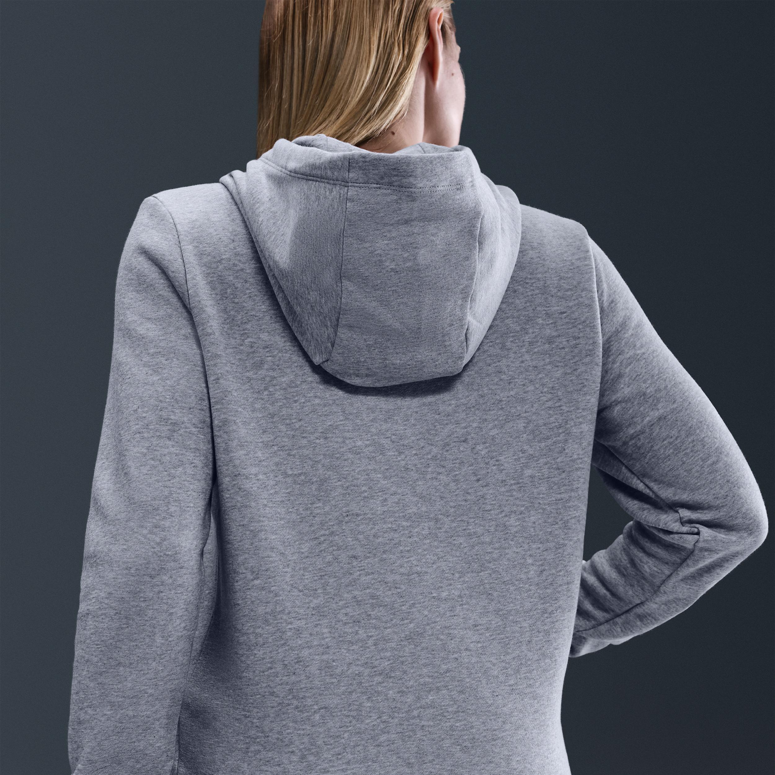 Womens Nike Sportswear Club Fleece Pullover Hoodie | DQ5793-063 Product Image