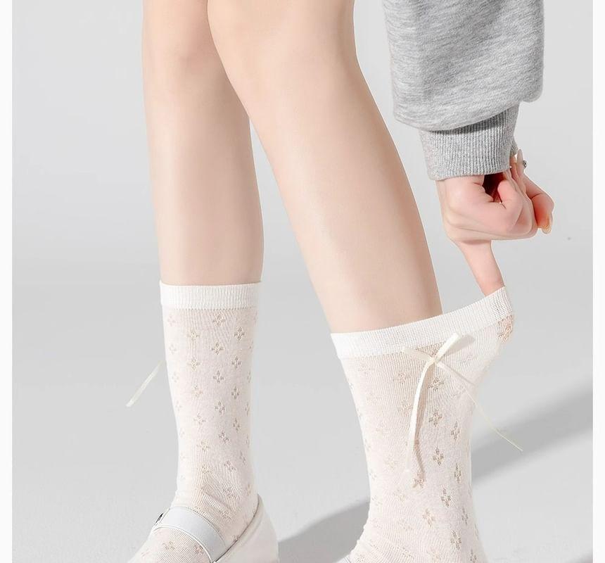Lace Crew Socks Product Image