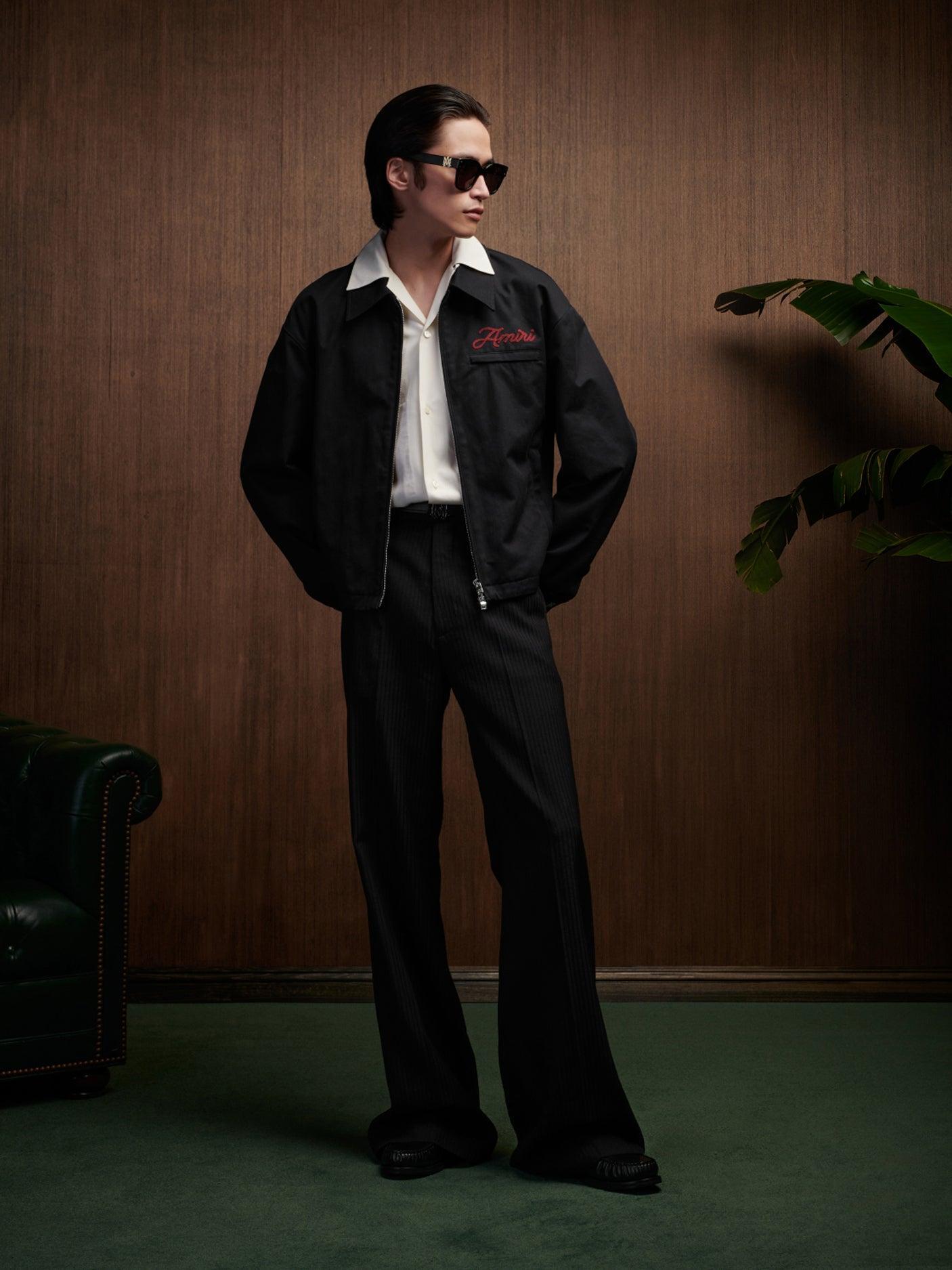 ZIP BLOUSON - Black Product Image