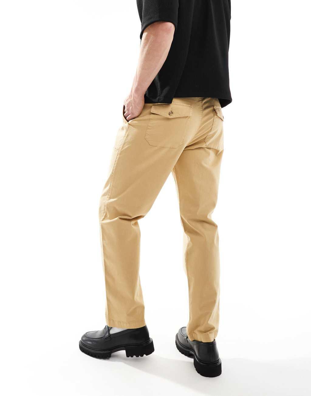 Scalpers metro pants in camel - tan Product Image