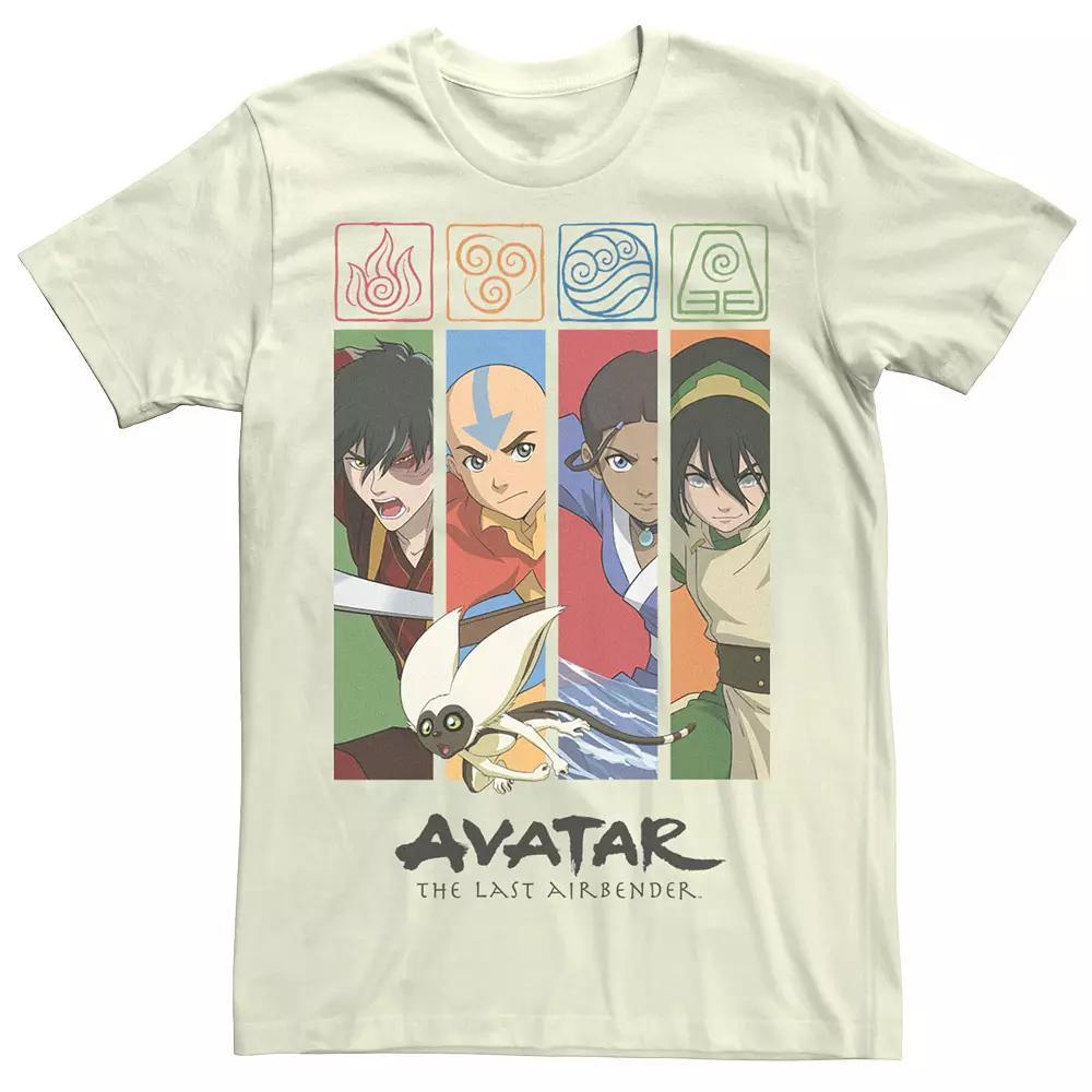 Men's Avatar: The Last Airbender Cast Elements Tee,  Product Image
