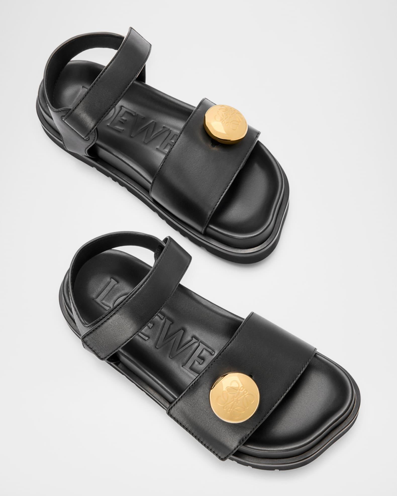 Pebble Fussbett Leather Sandals  Product Image
