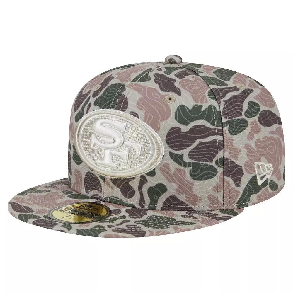 Men's    Geo Camo 59FIFTY Fitted Hat, Size: 7 3/8, Green Product Image