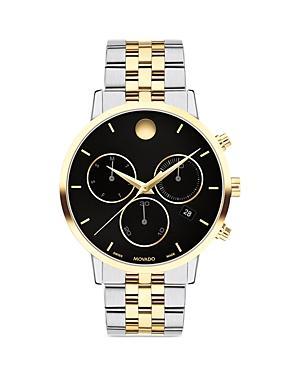 Movado Mens Museum Classic Quartz Chronograph Stainless Steel Bracelet Watch Product Image