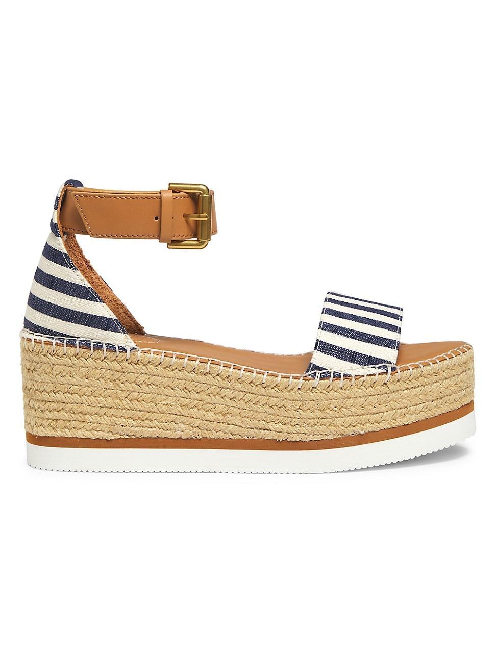 Womens Glyn 55MM Espadrille Wedge Sandals Product Image