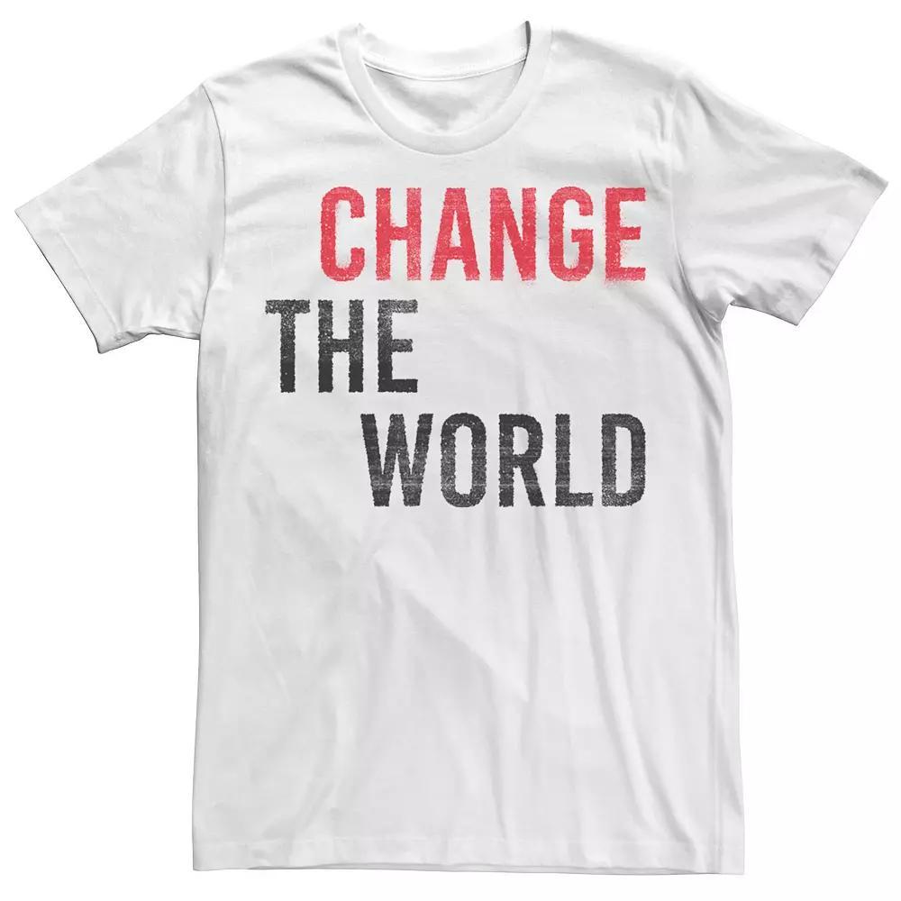 Men's Fifth Sun Change The World Bold Tees,  Product Image