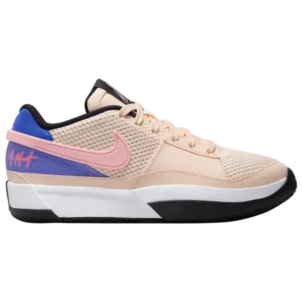 NIKE Ja 1 Basketball Shoes Size 13.0 In Pink/white/black Product Image