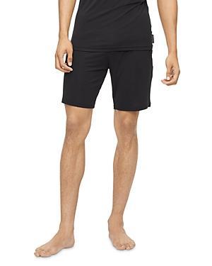 Calvin Klein Mens Ultra-Soft Modern Lounge Sleep Shorts - Black - S Product Image