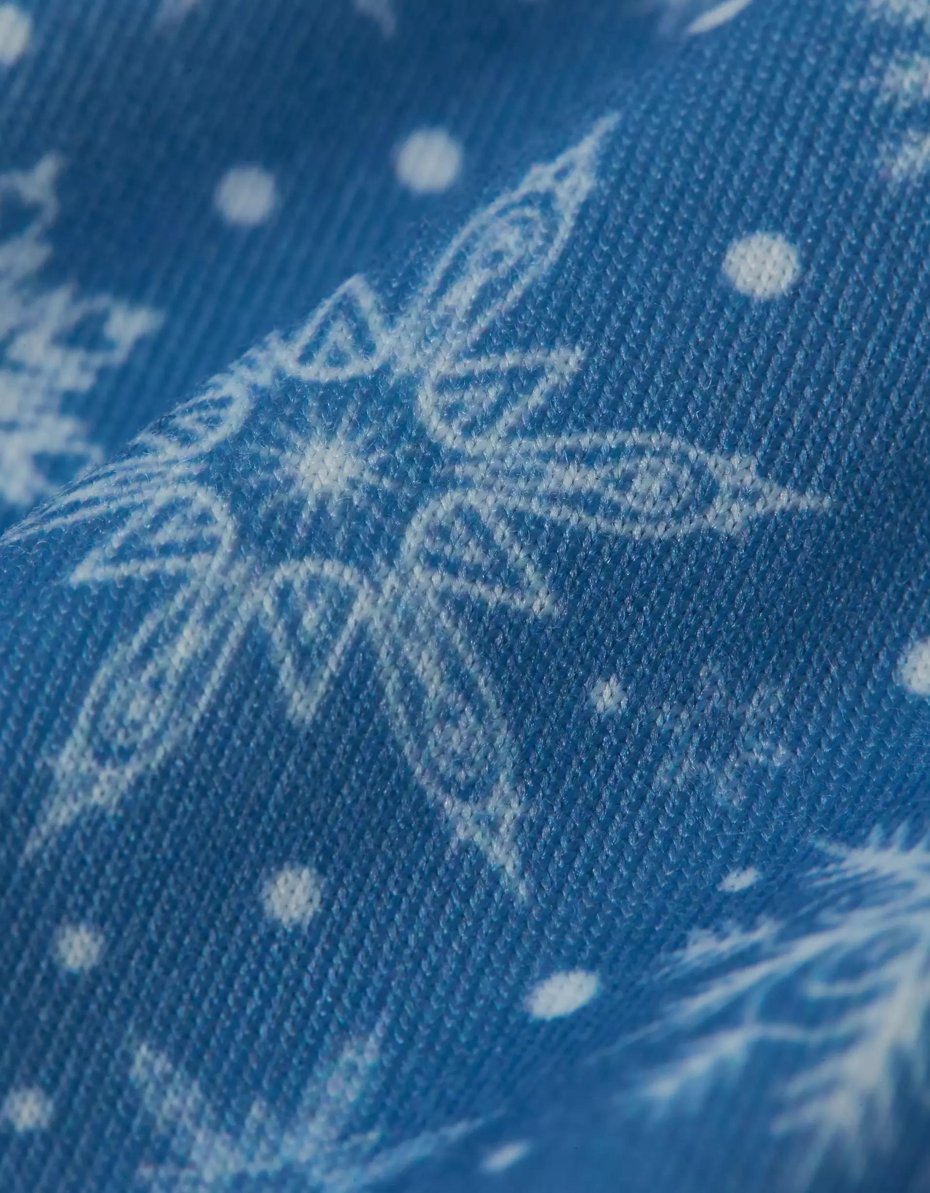 AEO Men's Tiny Snowflakes Ultra Soft Pocket Boxer Short Product Image