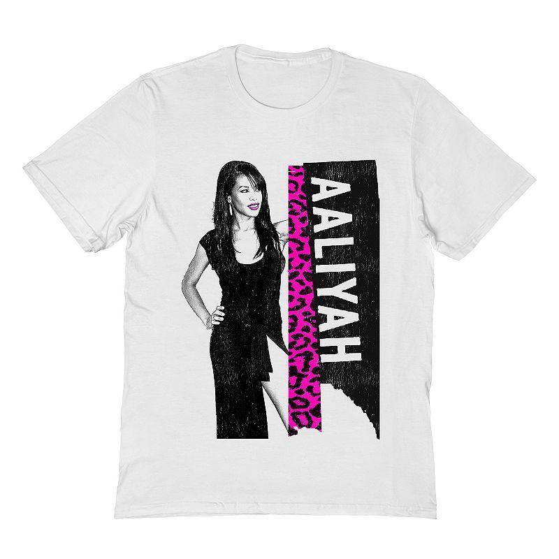 Men's Aaliyah Tee, Size: XL, White Product Image