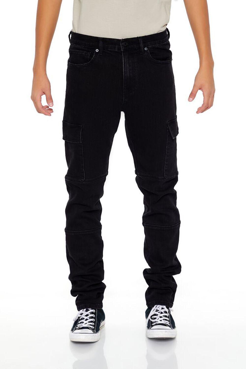 Mid-Rise Slim-Fit Jeans | Forever 21 Product Image