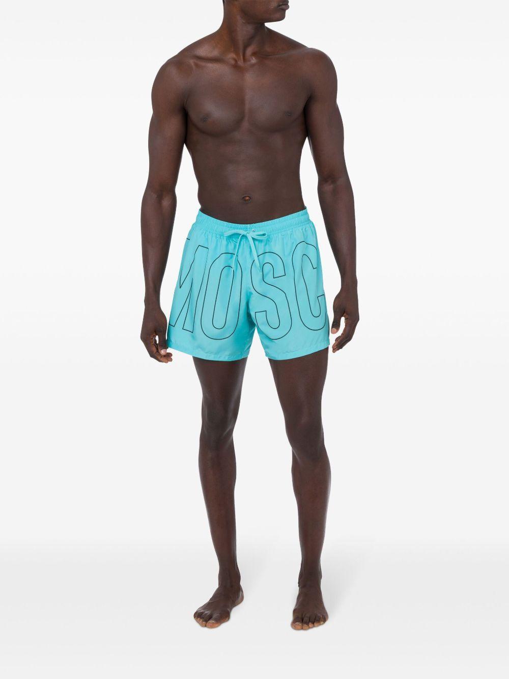 logo-print swim shorts Product Image