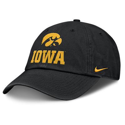 Iowa Sideline Club Gameday Nike Mens College Adjustable Hat | NC0110AIA-ZLR Product Image