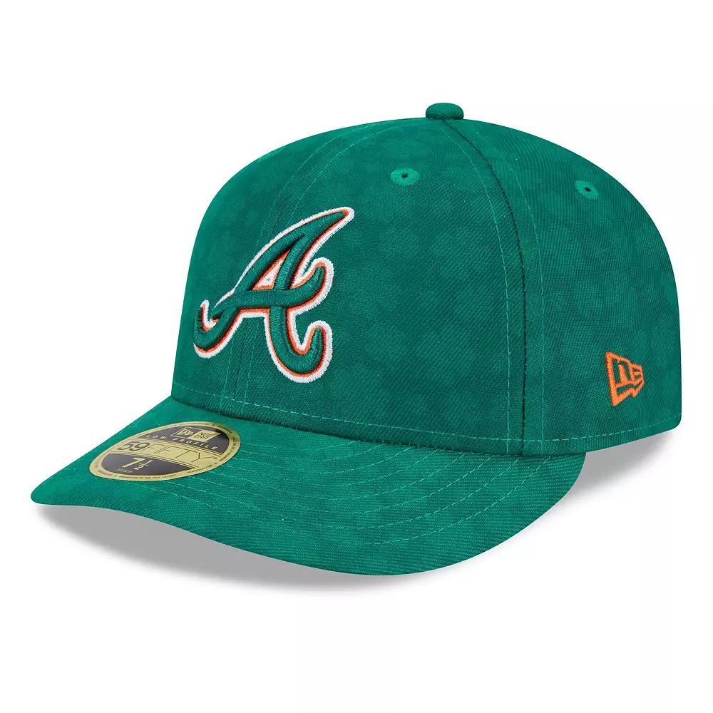 Men's New Era Kelly Green Atlanta Braves St. Patrick's Day Low Profile 59FIFTY Fitted Hat,  Product Image