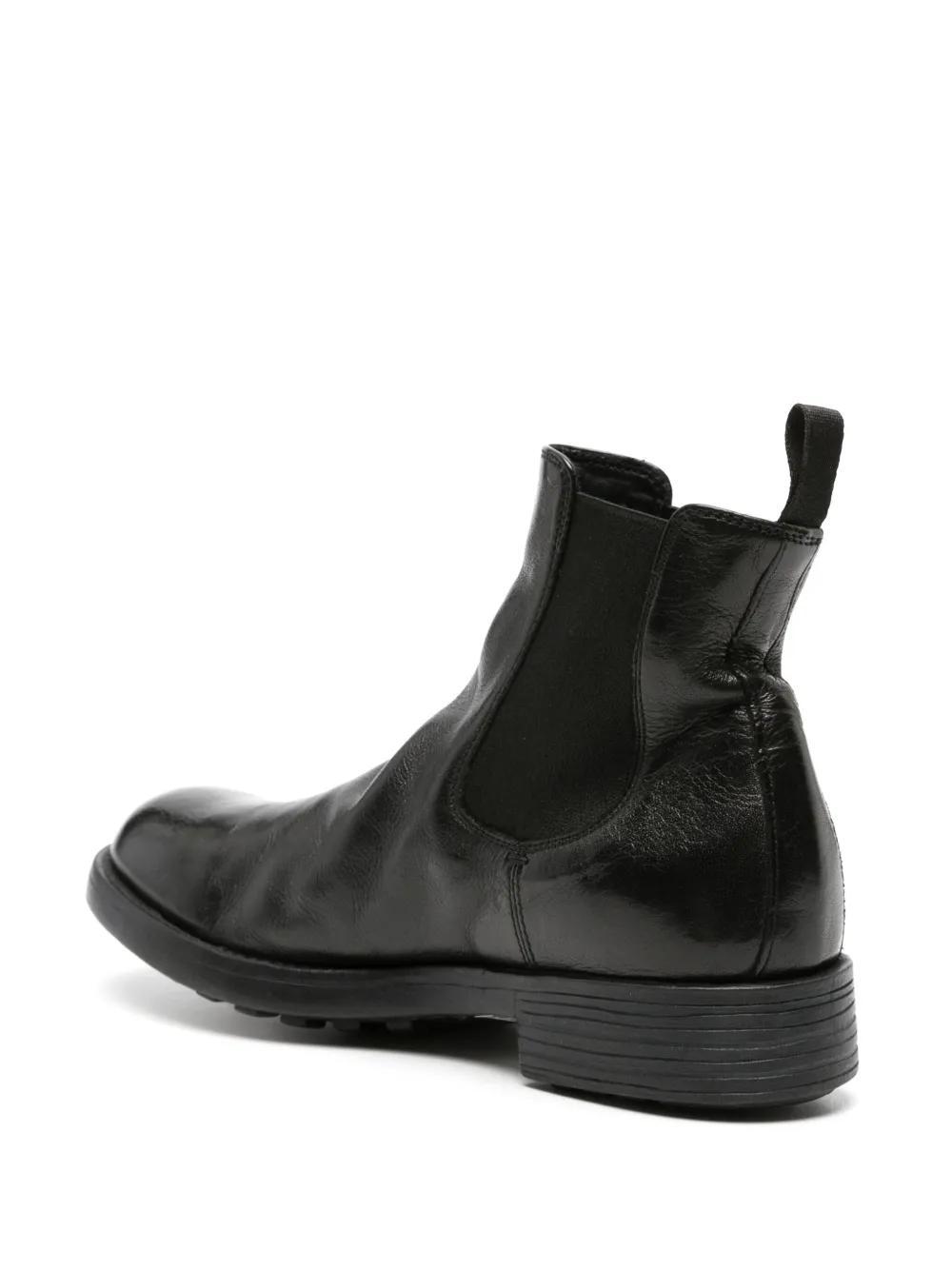 OFFICINE CREATIVE Sergeant 102 Chelsea Boots In Black Product Image