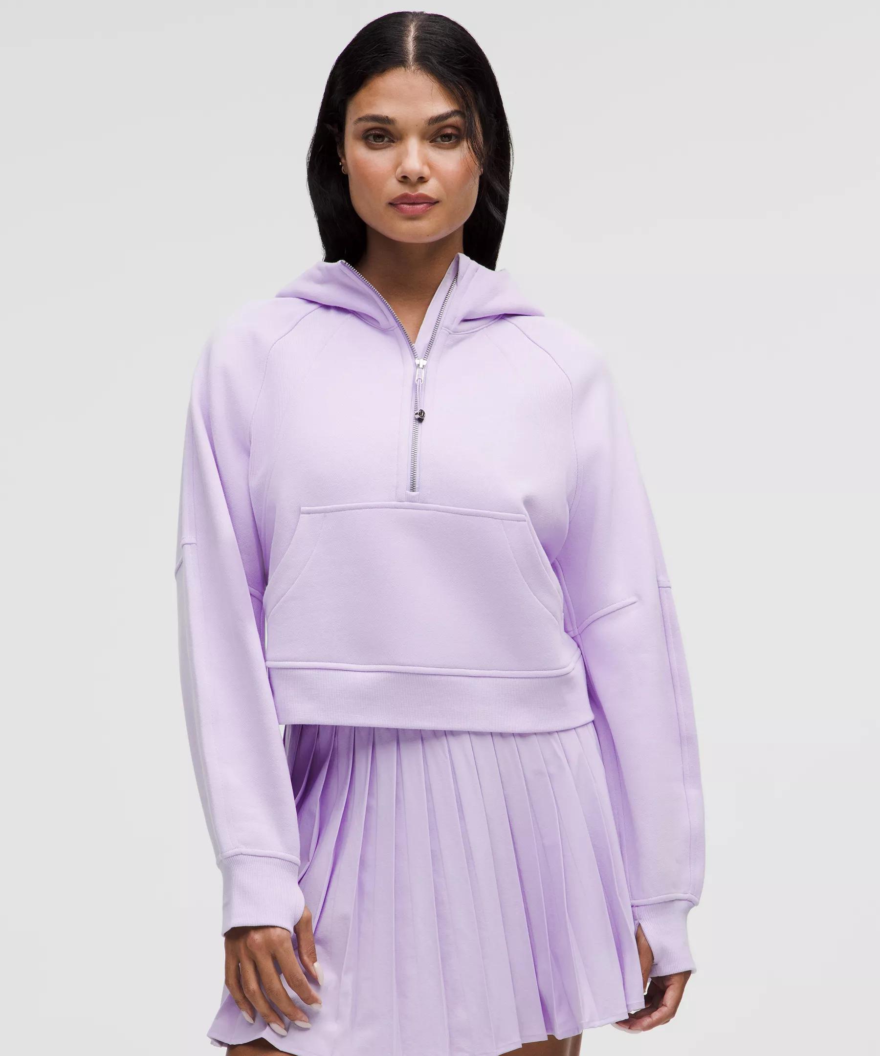 Scuba Oversized Half-Zip Hoodie Product Image