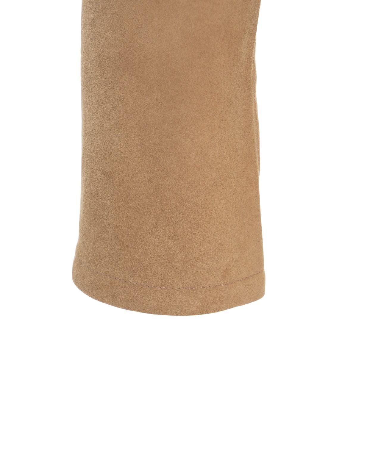 Suede leather biker jacket Product Image