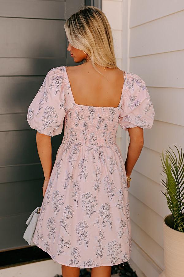 Wisteria Avenue Floral Mini Dress Product Image