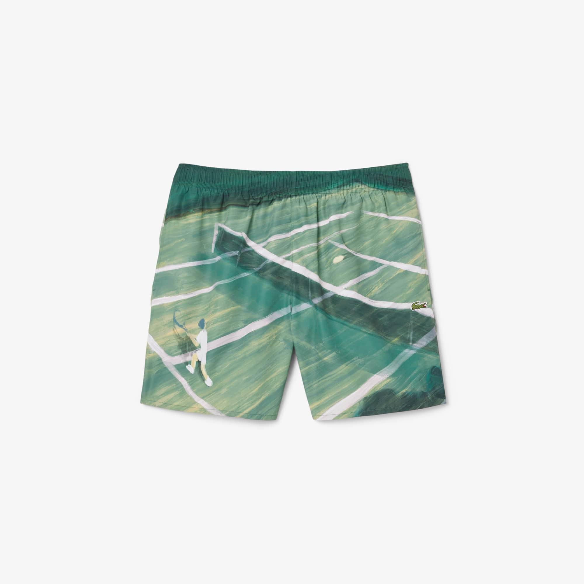 Mid Length Quick-Dry Swim Trunks Product Image