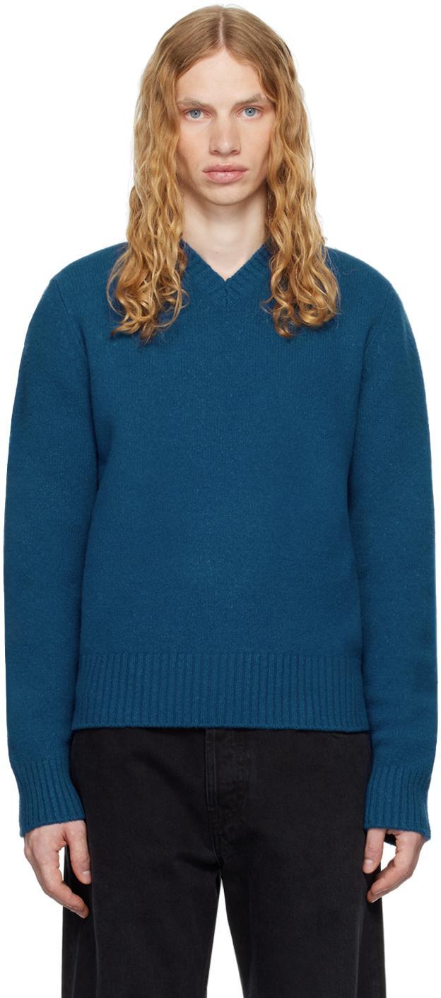 THE ROW Blue Nigel Sweater Product Image