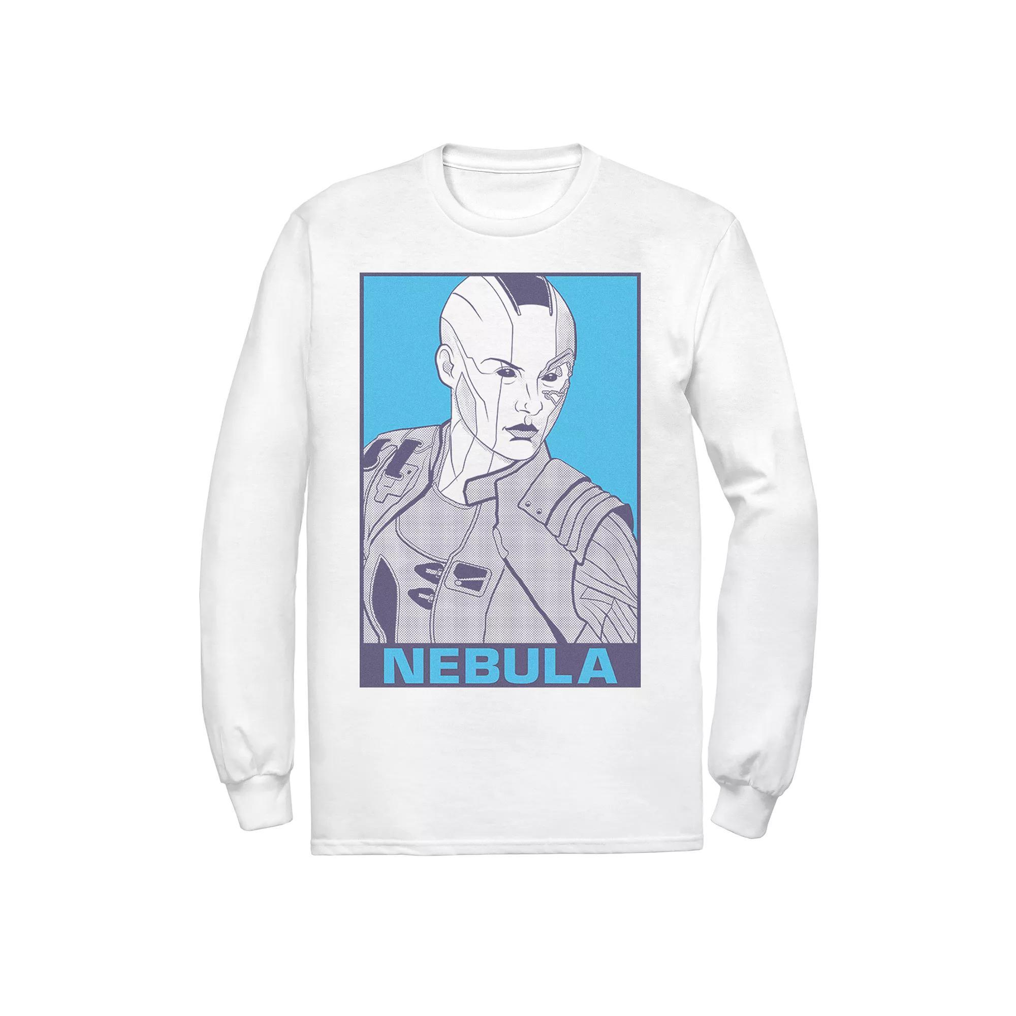 Men's Marvel Nebula Pop Art Poster Tee, Size: XXL, White Product Image