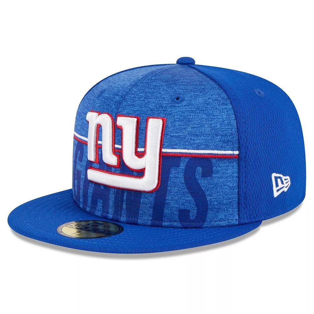 Men's New Era Royal New York Giants 2023 NFL Training Camp 59FIFTY Fitted Hat, Size: 7 1/8, Blue Product Image