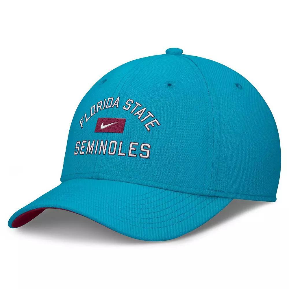 Men's Nike Turquoise Florida State Seminoles Swoosh Flex Hat, Size: Medium/Large, Turquoise A Product Image