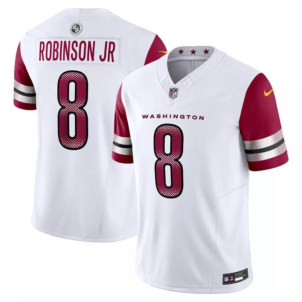 Men's Nike Brian Robinson Jr. White Washington Commanders Vapor F.U.S.E. Limited Jersey, Size: Small, Wft White Product Image