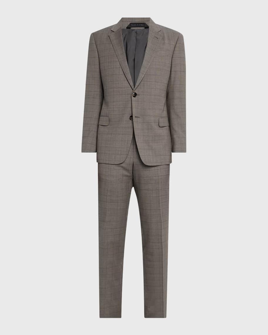 Men's Windowpane Suit Product Image