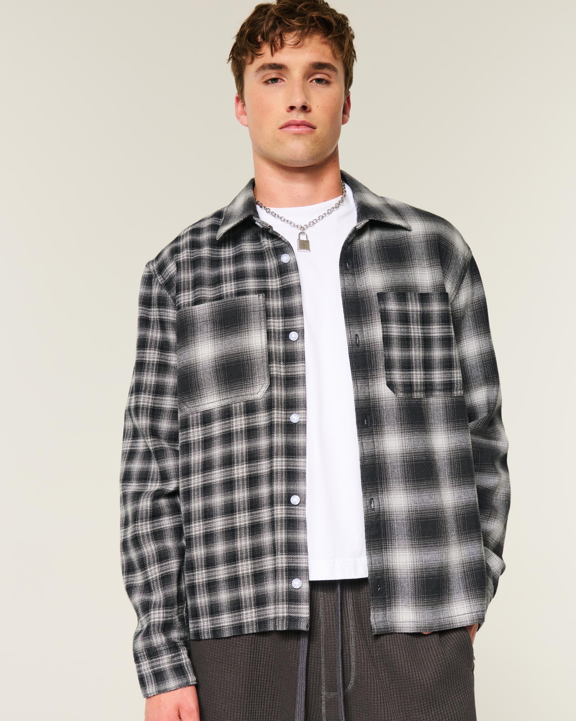 Long-Sleeve Flannel Shirt Product Image