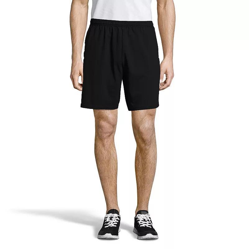 Men's Hanes® ComfortSoft Jersey Pocket Shorts,  Product Image