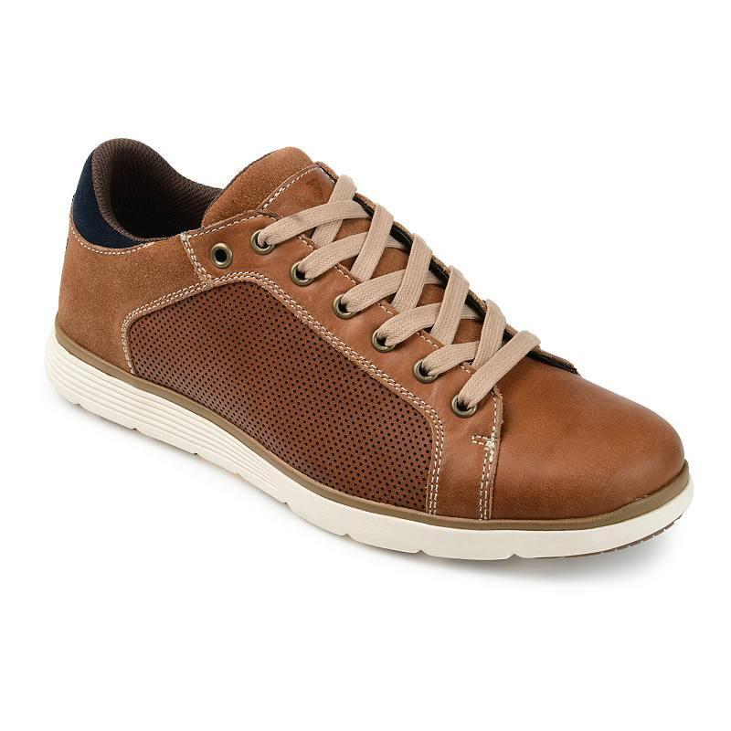 Territory Ramble Mens Perforated Leather Sneakers Product Image