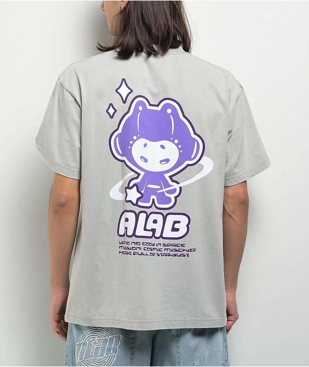 A.LAB Spacedude Grey T-Shirt Product Image