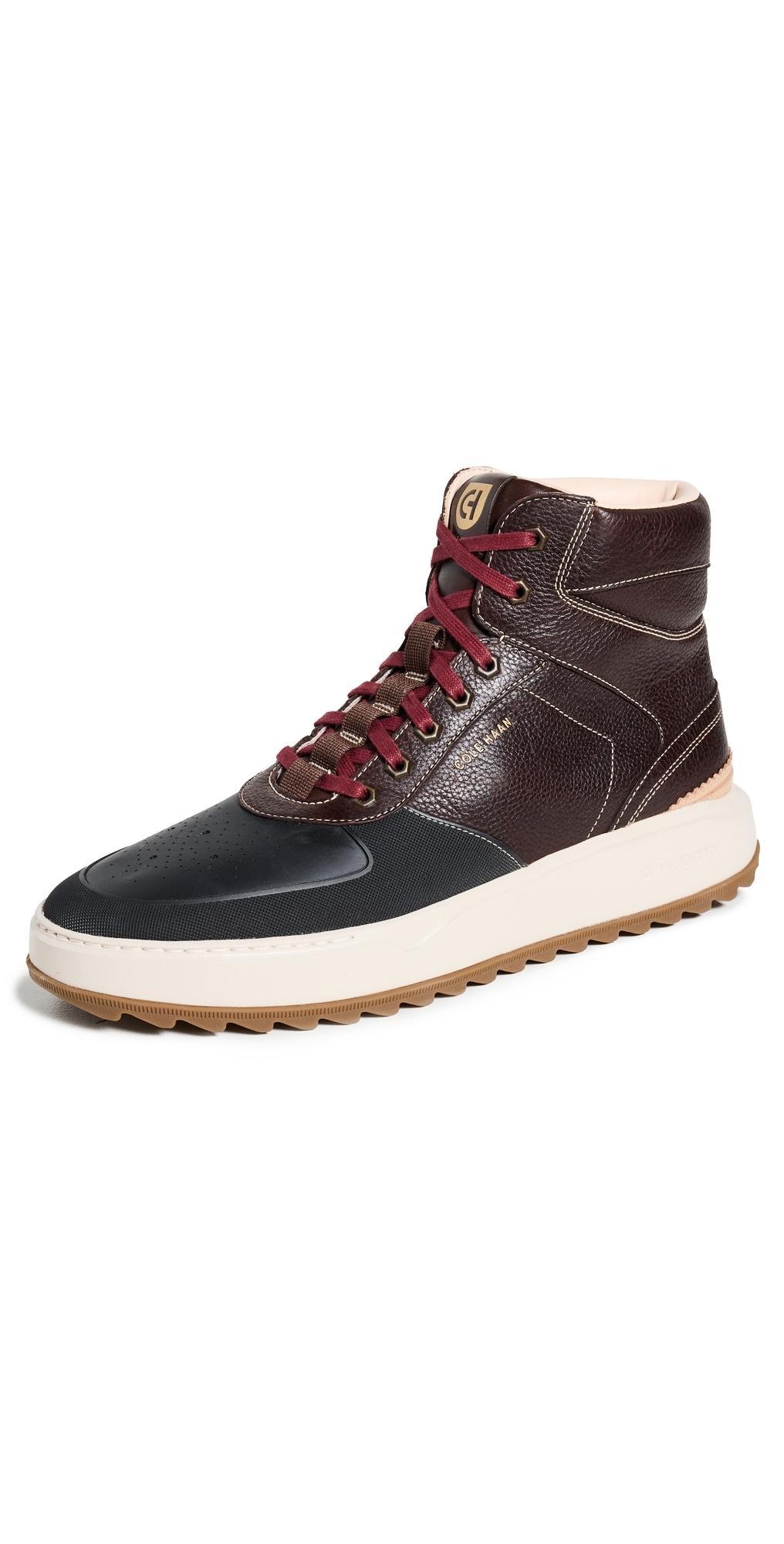 Mens Grandpro Crossover Leather High-Top Sneakers Product Image