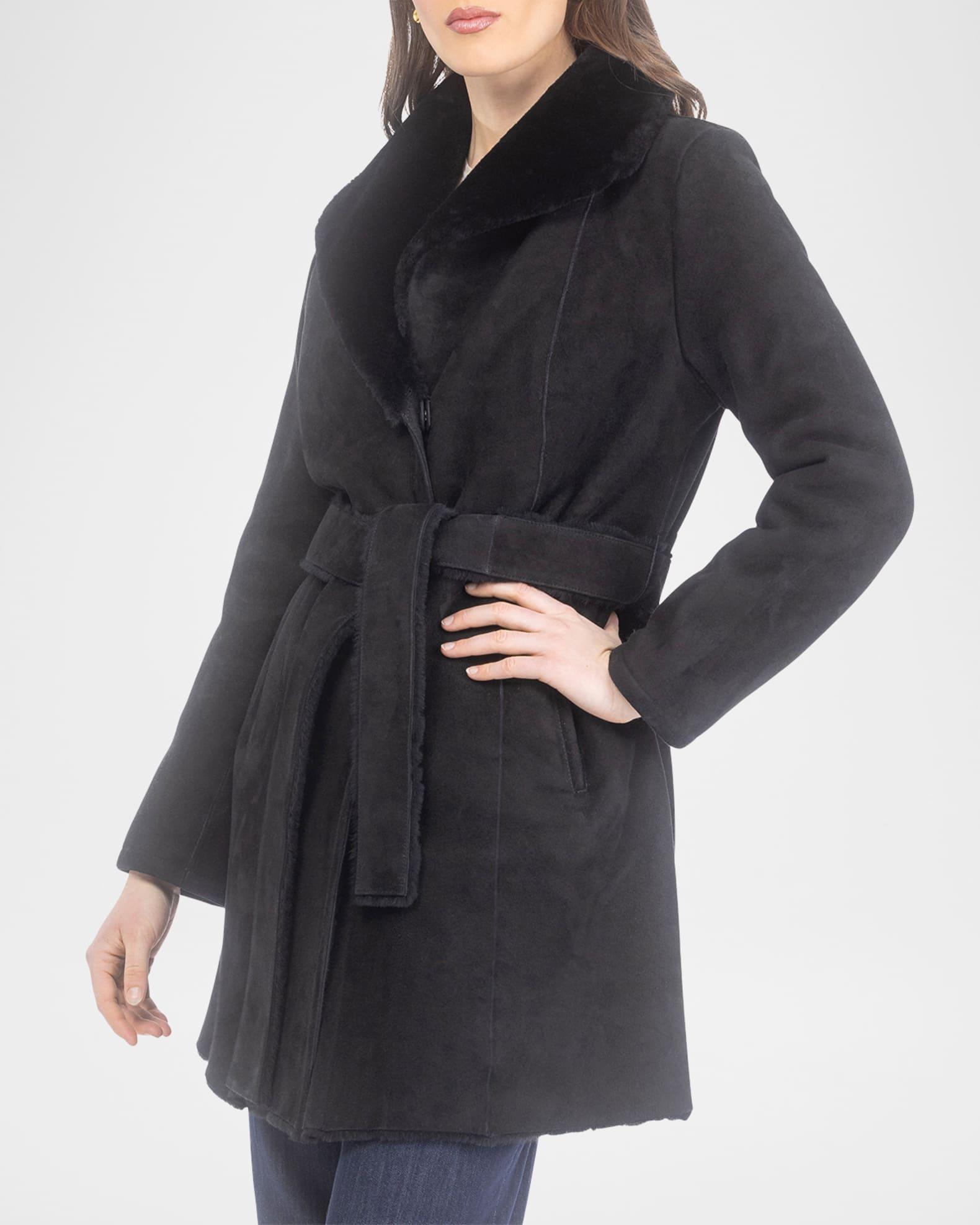 Merino Shearling Lamb Stroller With Belt Product Image