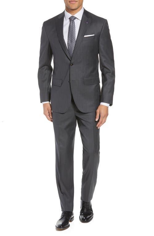 Mens Wool Sharkskin Suit Product Image