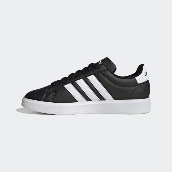 adidas Grand Court Shoes Core Black 12 Mens Product Image