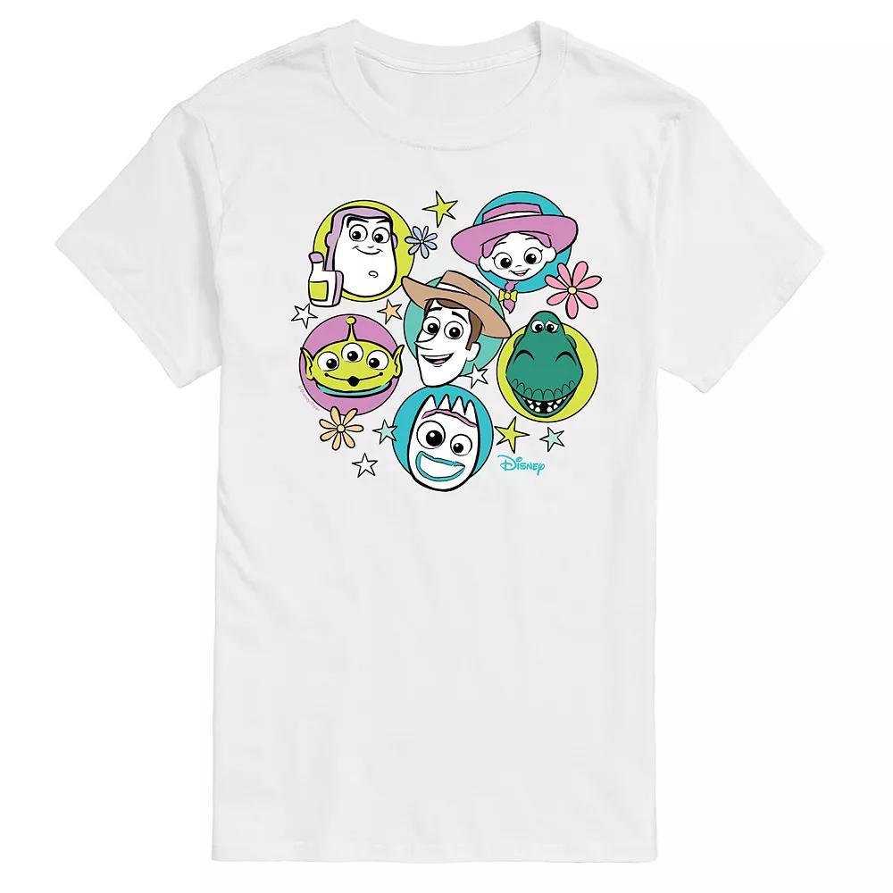 Disney / Pixar's Toy Story 4 Men's Group Grid Graphic Tee,  Product Image