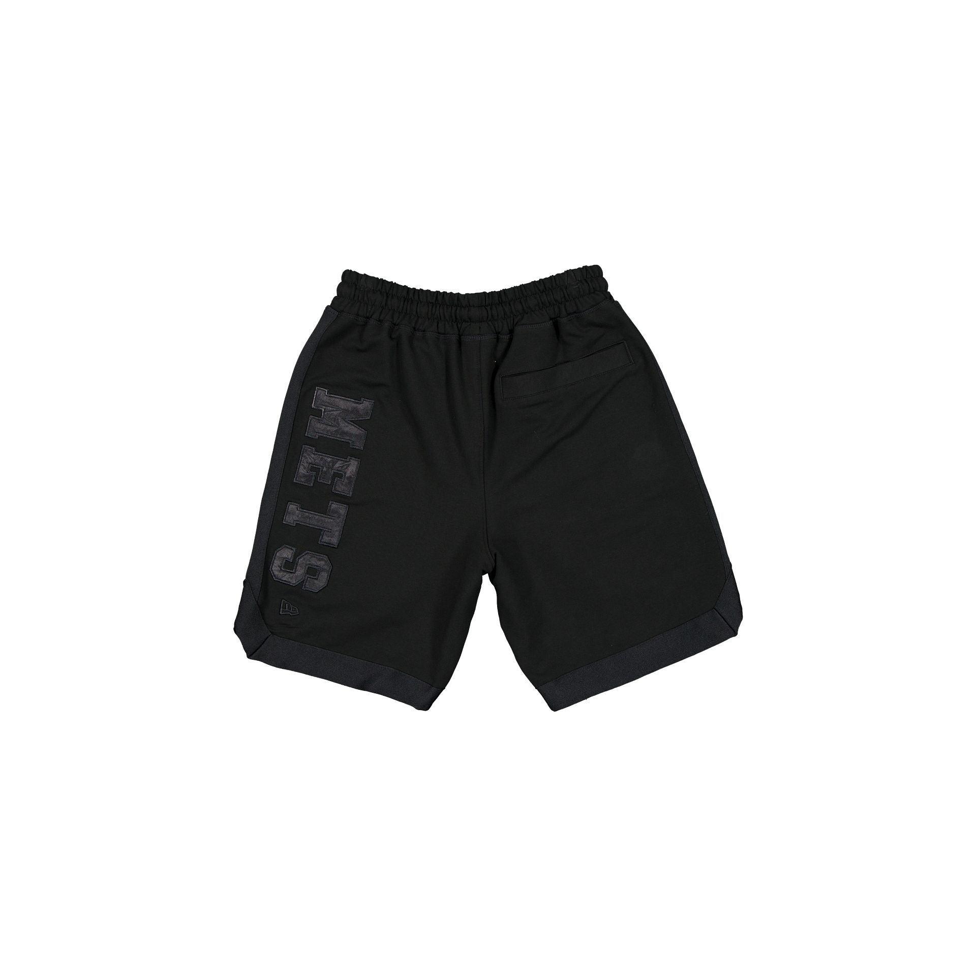 New York Mets Black on Black Logo Select Shorts Male Product Image