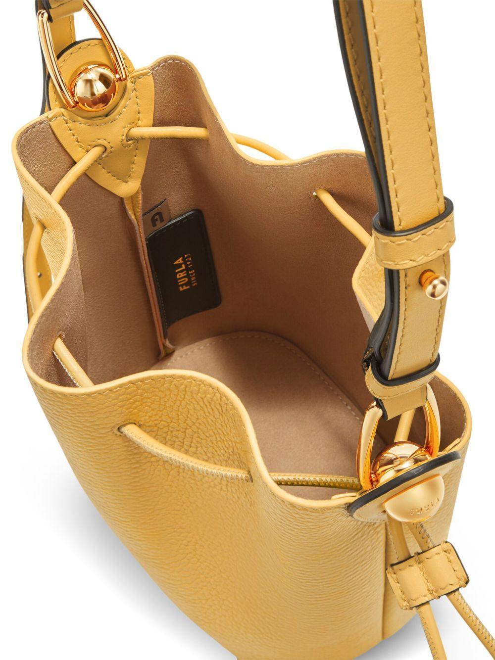 leather bucket bag Product Image