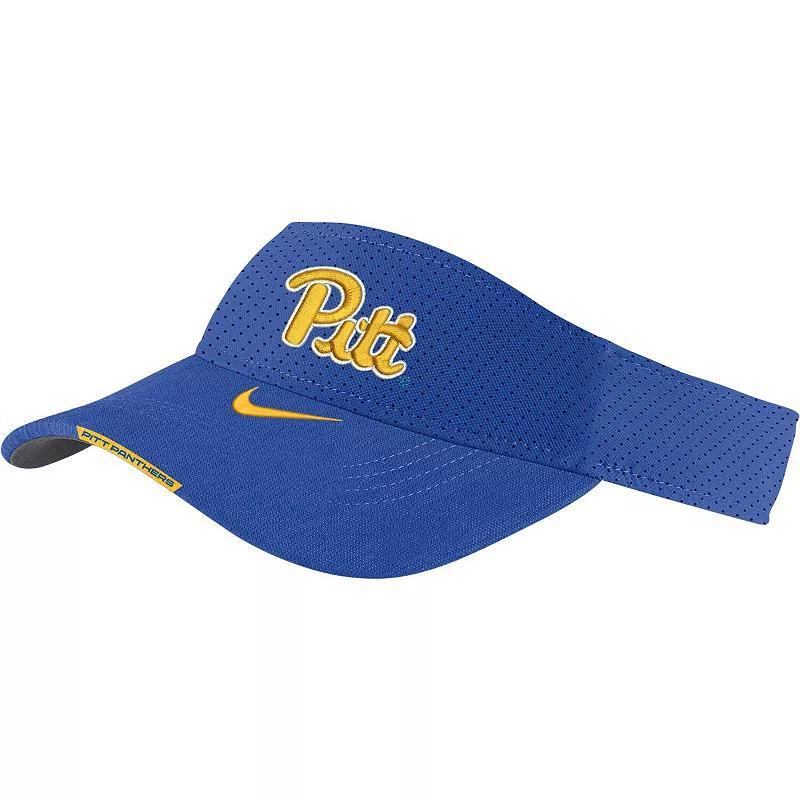 Mens Nike Royal Pitt Panthers 2023 Sideline Performance Adjustable Visor Product Image