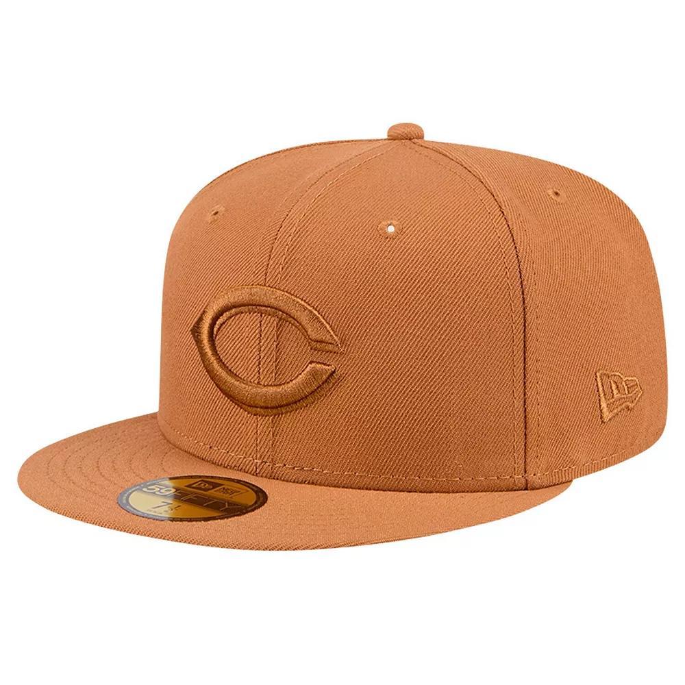 Mens New Era Brown Cincinnati Reds Color Pack 59FIFTY Fitted Hat Product Image