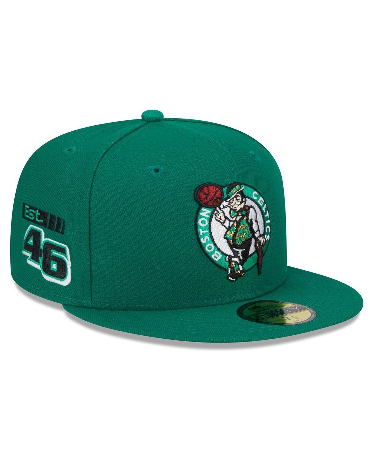 Mens New Era Kelly Boston Celtics 2024 NBA All-Star Game Rally Drive Side Patch 59FIFTY Fitted Hat Product Image