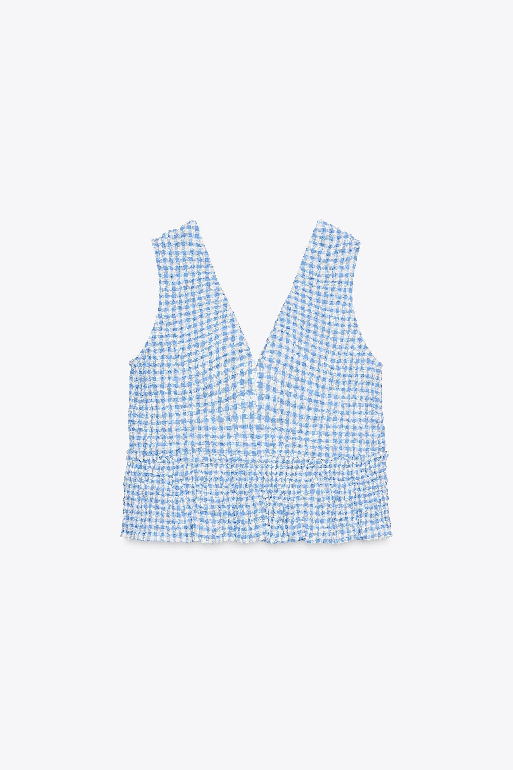 GINGHAM TOP Product Image